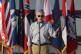 Bộ trưởng Quốc phòng Mỹ Chuck Hagel bất ngờ đến thăm Iraq 