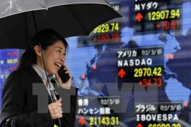 Chứng khoán châu Á diễn biến trái chiều trong phiên cuối cùng