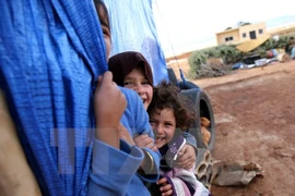 Trẻ em tị nạn Syria. (Nguồn: AFP/TTXVN)