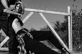 Một bức ảnh gây tranh cãi nằm trong bộ ảnh của Norbert Baksa. (Nguồn: Norbert Baksa)