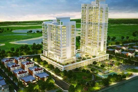 Phối cảnh tổng thể dự án căn hộ Flora Anh Đào