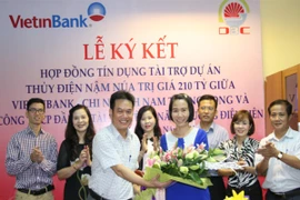 Lãnh đạo hai bên tham gia ký kết. (Nguồn: VietinBank)