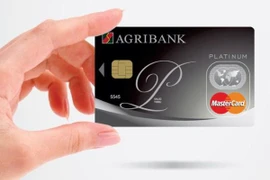 Thẻ tín dụng công nghệ chip theo chuẩn EMV có công nghệ bảo mật cao. (Nguồn: Agribank)