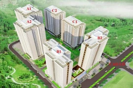 Phối cảnh dự án Topaz City. (Nguồn: topazcityquan8.net)