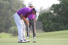 Một golf thủ thi đấu tại vòng loại phía Bắc. (Nguồn: BTC)