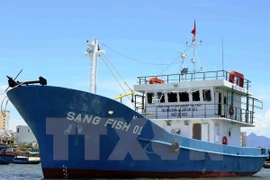 Tàu cá composite đầu tiên được giải ngân theo Nghị định 67 