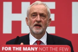 Thủ lĩnh Công đảng Jeremy Corbyn. (Nguồn: AFP/TTXVN)