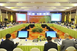 Quang cảnh Hội nghị Quan chức Tài chính Cao cấp APEC. (Ảnh: Minh Đức/TTXVN)