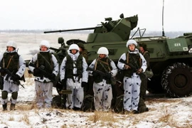 Binh lính Lục quân Nga. (Nguồn: Sputnik/AFP/TTXVN)