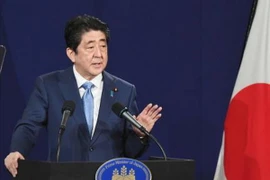 Thủ tướng Nhật Bản Shinzo Abe. (Nguồn: Kyodo/TTXVN)