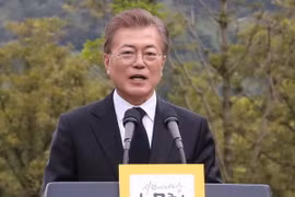 Tổng thống Hàn Quốc Moon Jae-in. (Nguồn: YONHAP/TTXVN)