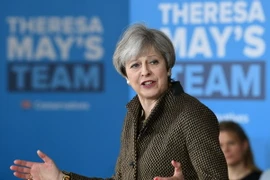 Thủ tướng Anh Theresa May. (Nguồn: AFP/TTXVN)
