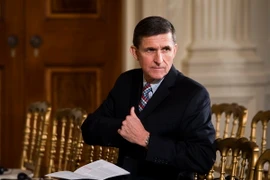 Ông Michael Flynn tại một cuộc họp báo ở Washington, DC. (Nguồn: EPA/TTXVN)