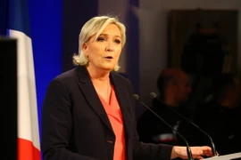 Cựu Chủ tịch đảng cực hữu Mặt trận Quốc gia Pháp Marine Le Pen. (Nguồn: THX/TTXVN)