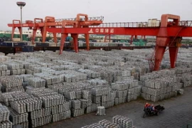 Kho hàng ở Vô Tích, tỉnh Giang Tô, Trung Quốc. (Nguồn: Reuters/TTXVN)