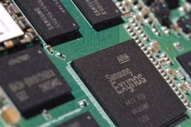 Một loại chip của Samsung. (Nguồn: thenewstribe.com)