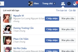 Rất nhiều nick có thời điểm thành lập khoảng 1-2 tháng gần đây dù không quen biết vấn kết bạn, làm phiền người dùng Facebook. (Ảnh chụp màn hình)