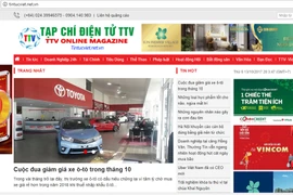 Tạp chí TTV bị cơ quan chức năng xử phạt 3 lỗi với số tiền 53 triệu đồng. (Ảnh chụp màn hình)