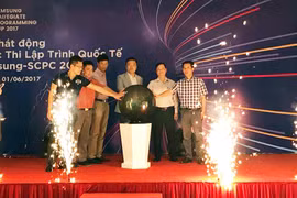 Sinh viên của Việt Nam sẽ tranh tài với sinh viên Hàn Quốc, Ấn Độ trong cuộc thi lập trình do Samsung tổ chức. (Ảnh: T.H/Vietnam+)