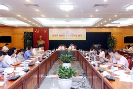 Toàn cảnh họp báo thường kỳ của Bộ Khoa học và Công nghệ. (Nguồn: Bộ KHCN)