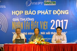 Chủ đề cuộc cách mạng công nghiệp 4.0 sẽ xuyên suốt Nhân tài Đất Việt 2017. (Ảnh: T.L/Vietnam+)
