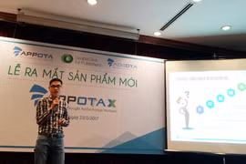 Ông Trần Quốc Toản cho biết, mục tiêu năm 2018 của AppotaX là tiến sang thị trường Indonesia và Thái Lan. (Ảnh: T.H/Vietnam+)