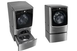 Chiếc máy giặt lồng đôi đầu tiên tại Việt Nam của LG có mức giá gần 60 triệu đồng. (Ảnh: LG)
