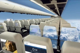 Máy bay không cửa sổ - tương lai của du lịch đường hàng không?