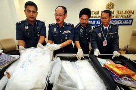 Cảnh sát Malaysia bắt hai trùm buôn bán ma túy người Nigeria