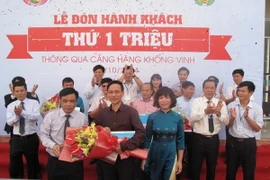 Nghệ An: Cảng Hàng không Vinh đón vị khách thứ một triệu