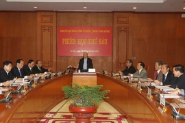 Phiên họp thứ 6 Ban Chỉ đạo Trung ương về phòng, chống tham nhũng