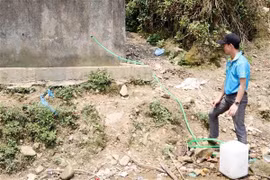 Nguy cơ Sa Pa thiếu nước sinh hoạt trầm trọng trong dịp nghỉ lễ 30/4 và 1/5. Ảnh minh họa. (Ảnh: Công Tuyên/TTXVN)