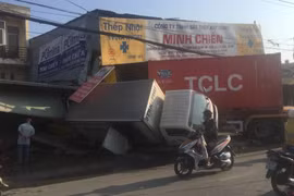 ​TP.HCM: Liên tiếp xảy ra tai nạn giao thông do tài xế buồn ngủ