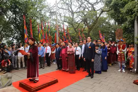 Lễ Giỗ Tổ Hùng Vương năm 2019. (Ảnh: Thành Đạt/TTXVN)