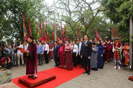 Lễ Giỗ Tổ Hùng Vương năm 2019. (Ảnh: Thành Đạt/TTXVN)