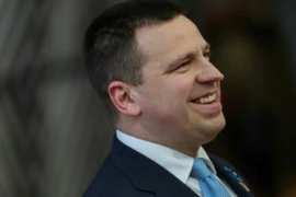Thủ tướng Estonia Juri Ratas. (Nguồn: AFP)