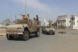 Binh sỹ ủng hộ chính phủ Yemen tại thành phố cảng Hodeida. (Nguồn: AFP/TTXVN)