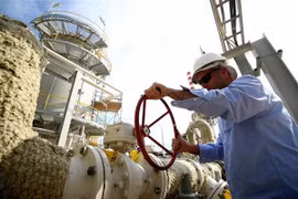 Một cơ sở lọc dầu tại Basra, Iraq. (Nguồn: AFP/TTXVN)