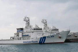 Tàu PL-88 thuộc lớp Kunigami mới được đưa vào trang bị trong JCG.(Ảnh: Trần Thúy Hà/Vietnam+)