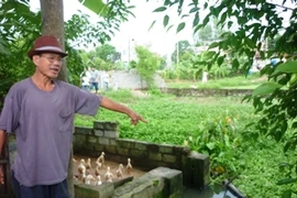 Địa điểm phát hiện thi thể cháu Thọ (Ảnh: CTV Minh Nguyễn)