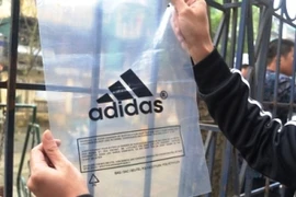 Một nhãn hiệu bị làm nhái (Ảnh cơ quan điều tra cung cấp)