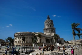 Capitolio - công trình kiến trúc kỳ vĩ của nhân dân Cuba. (Nguồn: AFP/TTXVN)