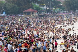 Biển Đồ Sơn. (Ảnh: TTXVN phát)