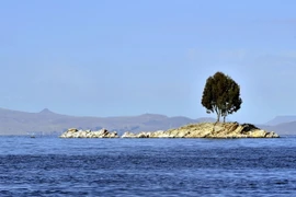 Hồ Titicaca tại Bolivia. (Nguồn: AFP/TTXVN)
