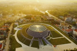 Bảo tàng Chiến thắng lịch sử Điện Biên Phủ xây dựng tháng 10/2012. (Ảnh: Xuân Tiến/TTXVN)