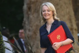 Bộ trưởng Thương mại Anh Liz Truss. (Ảnh: AFP/TTXVN)
