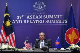 Thủ tướng Malaysia Muhyiddin Yassin phát biểu. (Nguồn: Bernama)