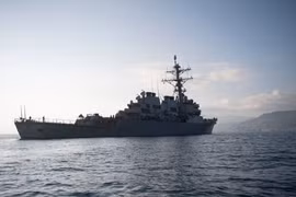 Tàu khu trục USS Donald Cook. (Nguồn: Hải quân Mỹ)
