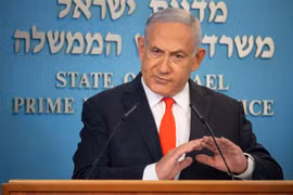 Thủ tướng Israel Benjamin Netanyahu. (Ảnh: THX/TTXVN)