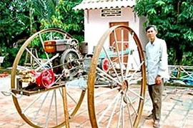 Chế tạo thành công máy phun thuốc nông nghiệp